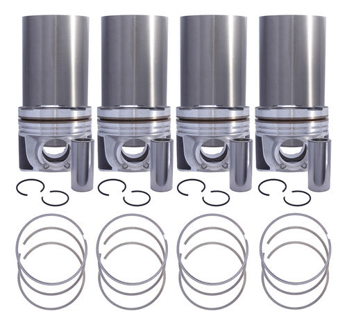 Conjunto Motor Mitsubishi L200 Kat 2.4 4n15 2016 2018