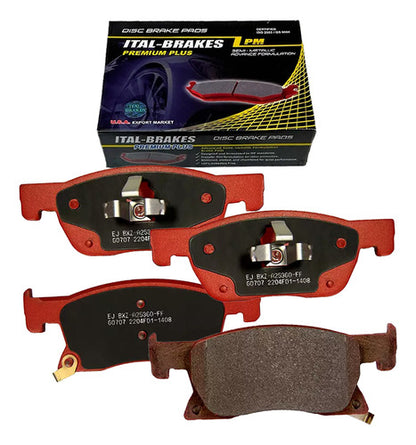 Kit Pastillas Delanteras + Traseras Freno Chevrolet Cruze 2017 2020