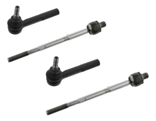 Braxo Axial + Terminales Set Opel Zafira 2.0 1997 2007 4 Pz