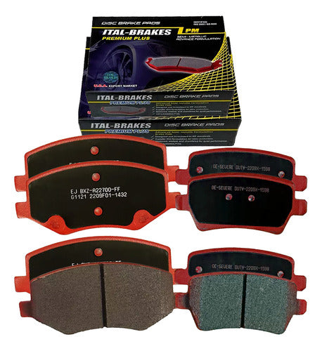 Pastilla Freno Jac Js4 2021 2024 Delanteras + Traseras