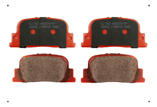 Pastilla Freno Ital Brakes Trasera Lifan 620 2008 2018