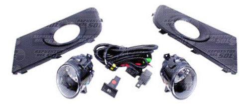 Kit Neblinero R/L Amarok 2.0 2012 2014 Par
