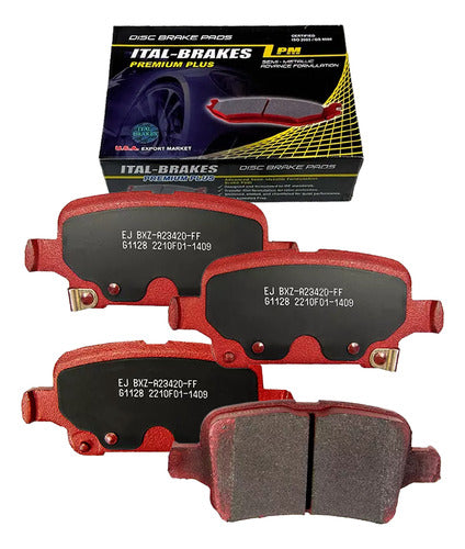 Kit Pastillas Delanteras + Traseras Freno Chevrolet Cruze 2017 2020