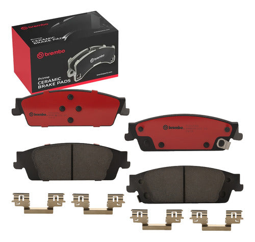 Kit Pastillas Delanteras + Traseras Freno Brembo Chevrolet Tahoe 2016 2021
