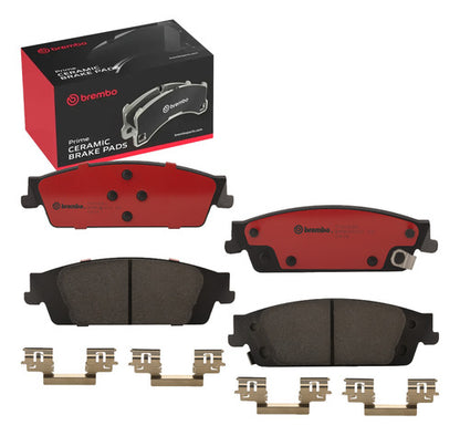 Kit Pastillas Delanteras + Traseras Freno Brembo Chevrolet Suburban 2015 2020