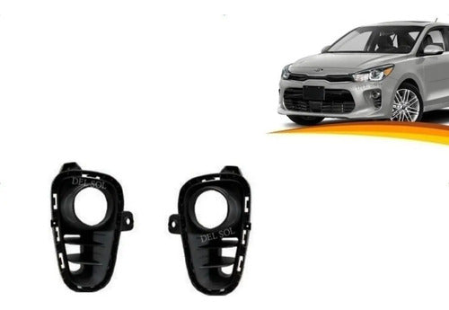 Bisel Neblinero Kia Rio 4 Sedan 2017 2019 Par