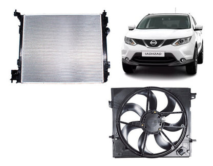 Radiador Motor Nissan Qashqai 2.0 J11 2014 2018 + Electro