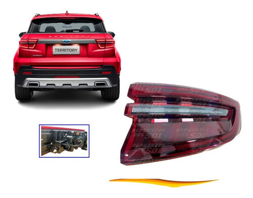 Farol Led Externo Ford Territory 2021 2023