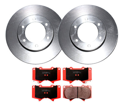 Discos Freno Con Pastilla Toyota Hilux 3.0 2009 2015