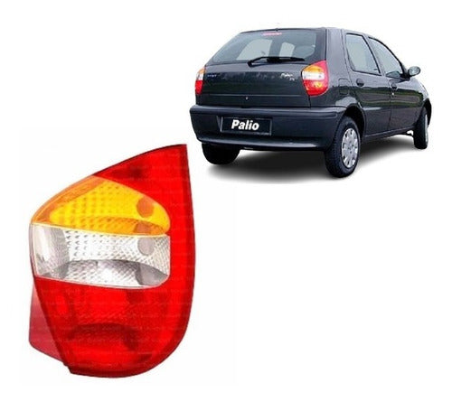 Farol Trasero Derecho Fiat Palio 2002 2005 Base Roja