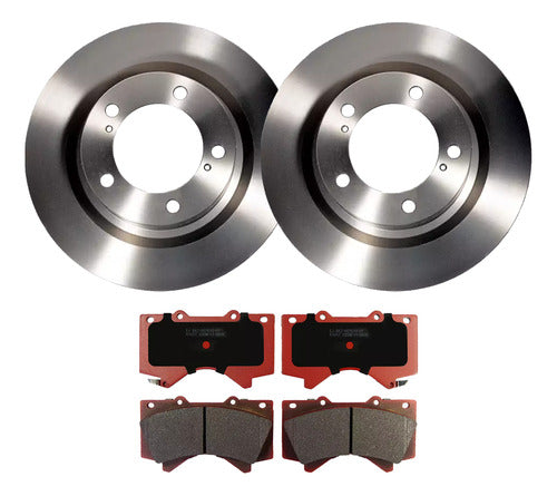 Discos Freno Con Pastilla Toyota Sequoia 2007 2016