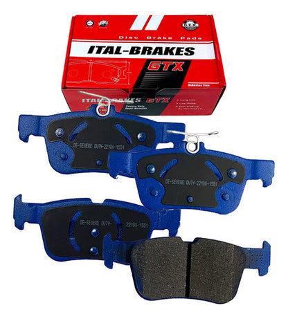 Kit Pastillas Delanteras + Traseras Freno Gtx Changan Cs55 2019 2023