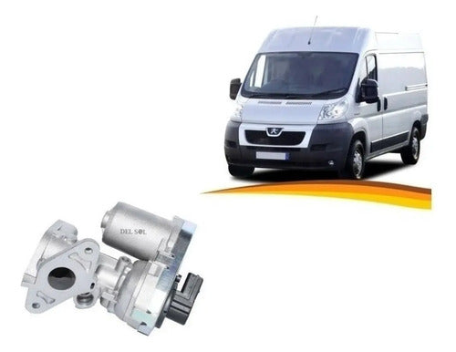 Valvula Egr Peugeot Boxer 2010 / 2014