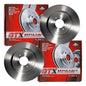 Par Discos Freno Toyota Yaris 2005 2022 Delantero