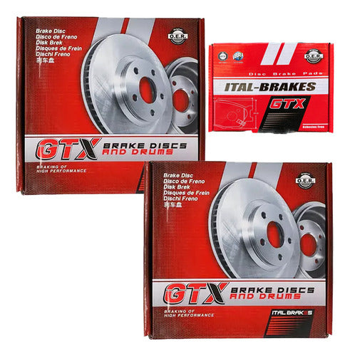 Discos Freno Con Pastilla Gtx Changan Cs55 2020 2024