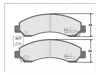 Pastilla Freno Delantero Great Wall Haval H3 2.0 2011 2018
