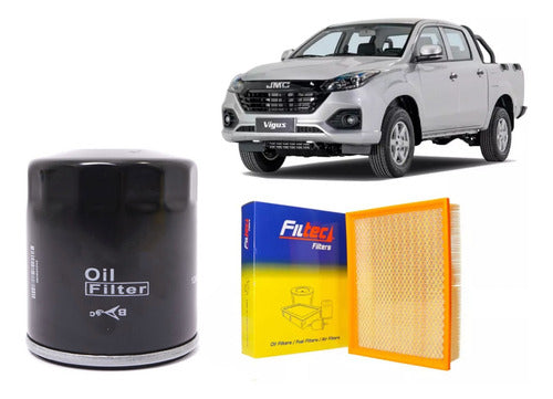 Kit Filtros Jmc Vigus 2.4 2019 2023 Aire Aceite