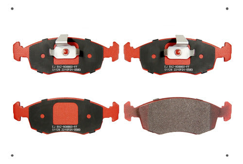 Pastilla Freno Ital Brakes Delantera Ram 700 2018 2024