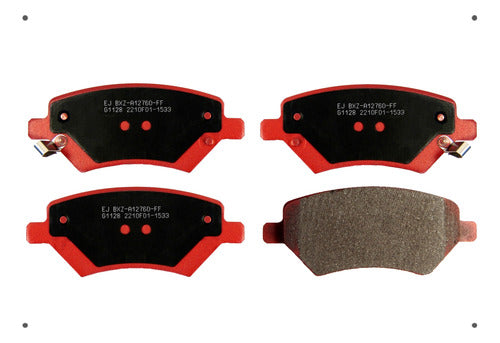 Pastilla Freno Ital Brakes Delantero Chery Arrizo 6 2021 2023