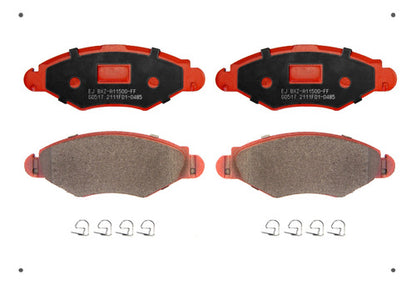 Pastilla Freno Ital Brakes Delantero Peugeot 206 2000 2011