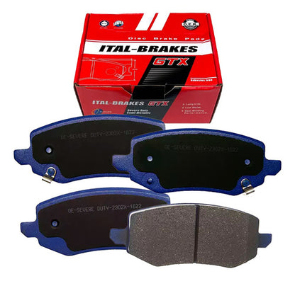 Kit Pastillas Delanteras + Traseras Freno Gtx Great Wall Poer 2022 2024