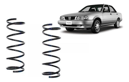 Resorte Espiral Delantero Nissan V16 1990 1997 X 2 Und