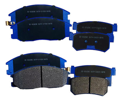 Kit Pastillas Delanteras + Traseras Freno Ssangyong Actyon Sport 2005 2021