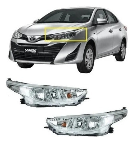Par Optico Toyota Yaris 2018 2019