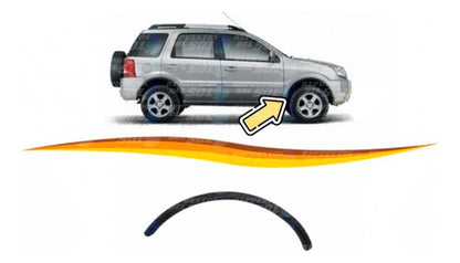 Moldura Tapabarro Delantera Derecho Ford Ecosport 2003 2007