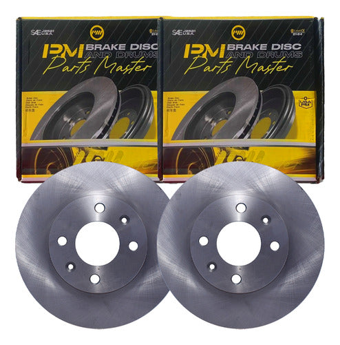 Discos Freno Con Pastilla Kia Rio Jb 2006 2011