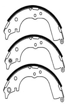 Balatas Freno Trasero Toyota Hiace 2.8 1995 1996