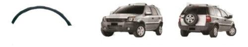 Moldura Tapabarro Trasero Izquierdo Ford Ecosport 2003/2007