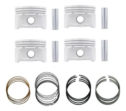 Piston Set Chevrolet Aveo 2004 2016 + Anillos 0.50