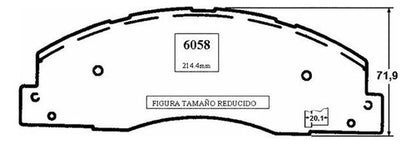 Pastilla Freno Delantero Dodge Ram 2.5 2010