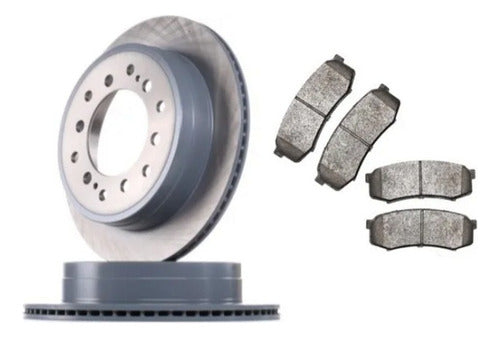 Disco + Pastilla Freno Toyota 4runner 2003 2010 Delantero