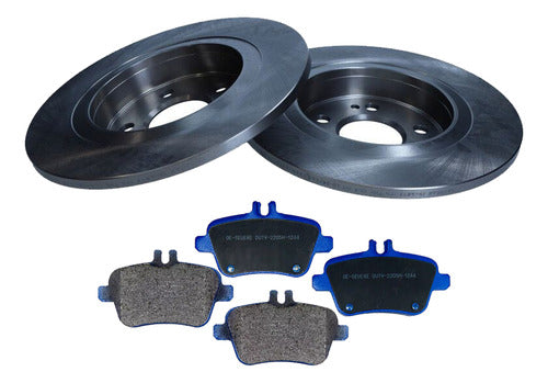Discos Freno Con Pastilla Mercedes Benz A200 2014 2018
