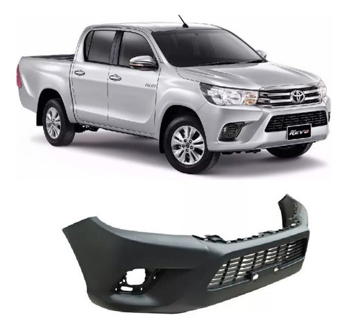 Parachoque Delantero Toyota Hilux Revo 2016 2018 Ancho