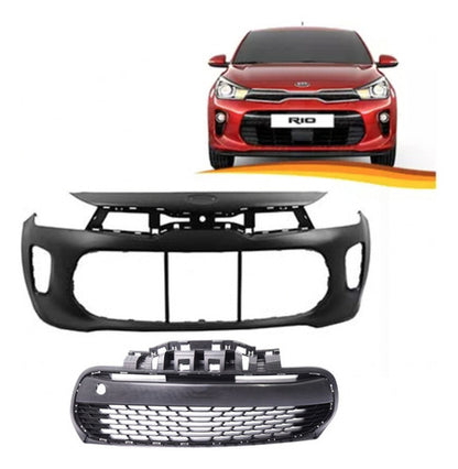 Parachoque Delantero Kia Rio Sedan Hatchback 2018 2020 Masca