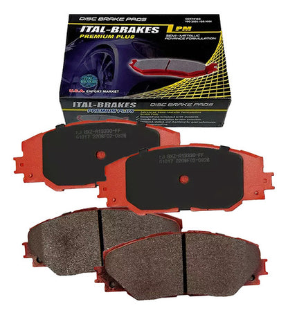 Kit Pastillas Delanteras + Traseras Freno Toyota Zelas 2011 2013