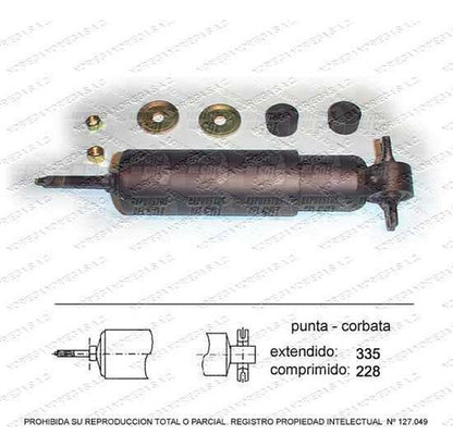 Par Amortiguador R/L Delantero L200 2.5 1986 1995