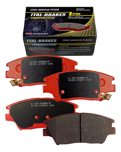 Kit Pastillas Delanteras + Traseras Freno Ssangyong Tivoli 2015 2024