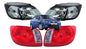 Optico + Faroles Kia Rio Jb Sedan 2008 2011 Par