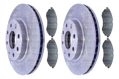 Kit Pastilla Freno + Par Disco Mitsubishi L200 2.4 16/22