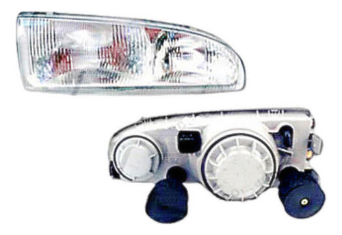 Optico Derecho Hyundai H-100 Grace 2.5 D4ba 1996 2003