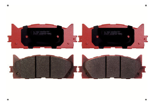 Pastilla Freno Ital Brakes Delantero Toyota Camry 2006 2017