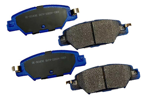 Kit Pastillas Delanteras + Traseras Freno Mazda Cx5 2017 2019