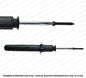 Par Amortiguador R/L Delantero Mitsubishi Galant 2.4 1995 1996
