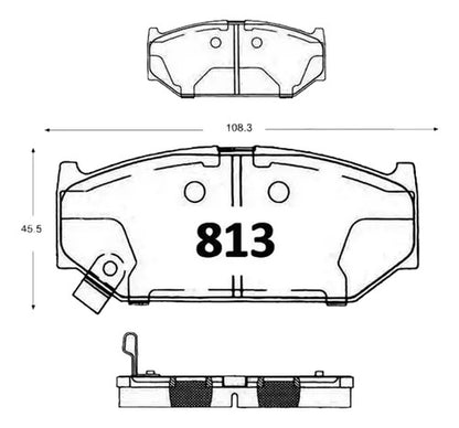 Kit Pastillas Delanteras + Traseras Freno Suzuki Swift 2005 2012