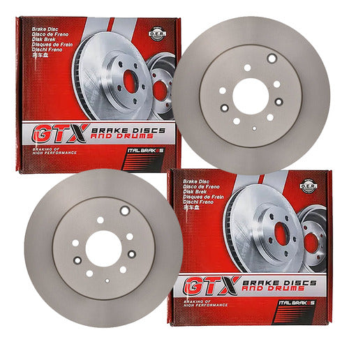 Par Discos Freno Mazda Cx9 2006 2018 Trasero
