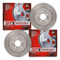 Par Discos Freno Mazda Cx9 2006 2018 Trasero